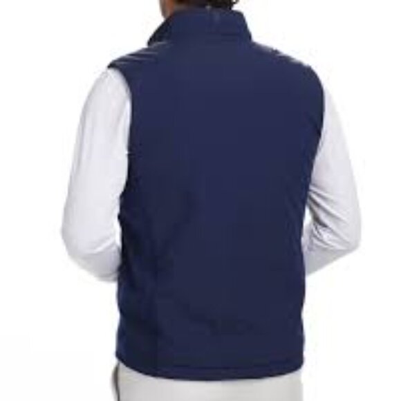 Holderness & Bourne The King Vest In Navy Blue Small - Picture 2 of 12
